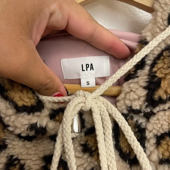 LPA Suzetta Jacket Leopard Hoodie - Picture 3 of 6
